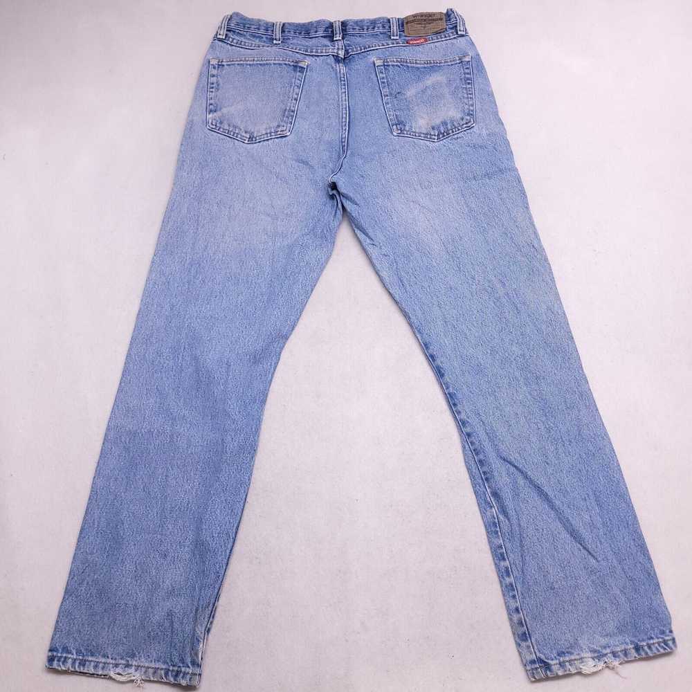 Wrangler Wrangler Casual Button Denim Jeans Mens … - image 9