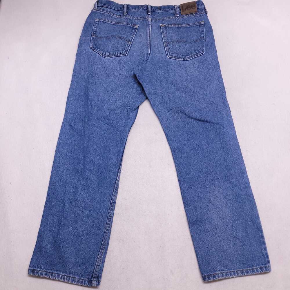 Lee Lee Casual Button Denim Medium Wash Jeans Men… - image 10