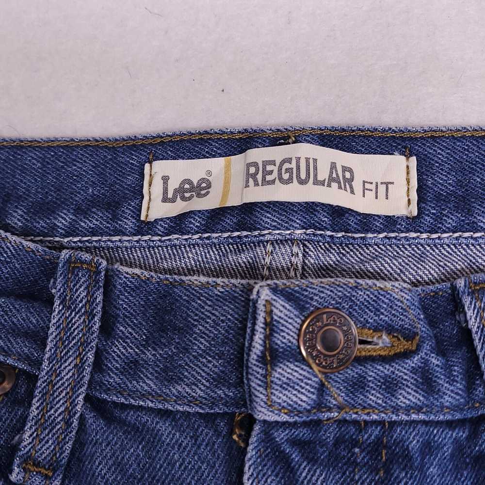 Lee Lee Casual Button Denim Medium Wash Jeans Men… - image 3