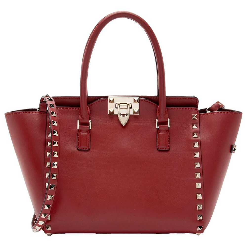 Valentino Garavani Rockstud leather tote - image 1