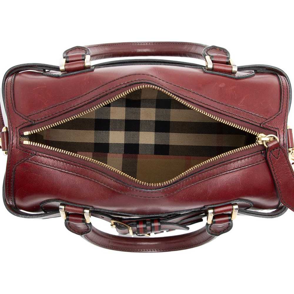 Burberry Leather satchel - image 7