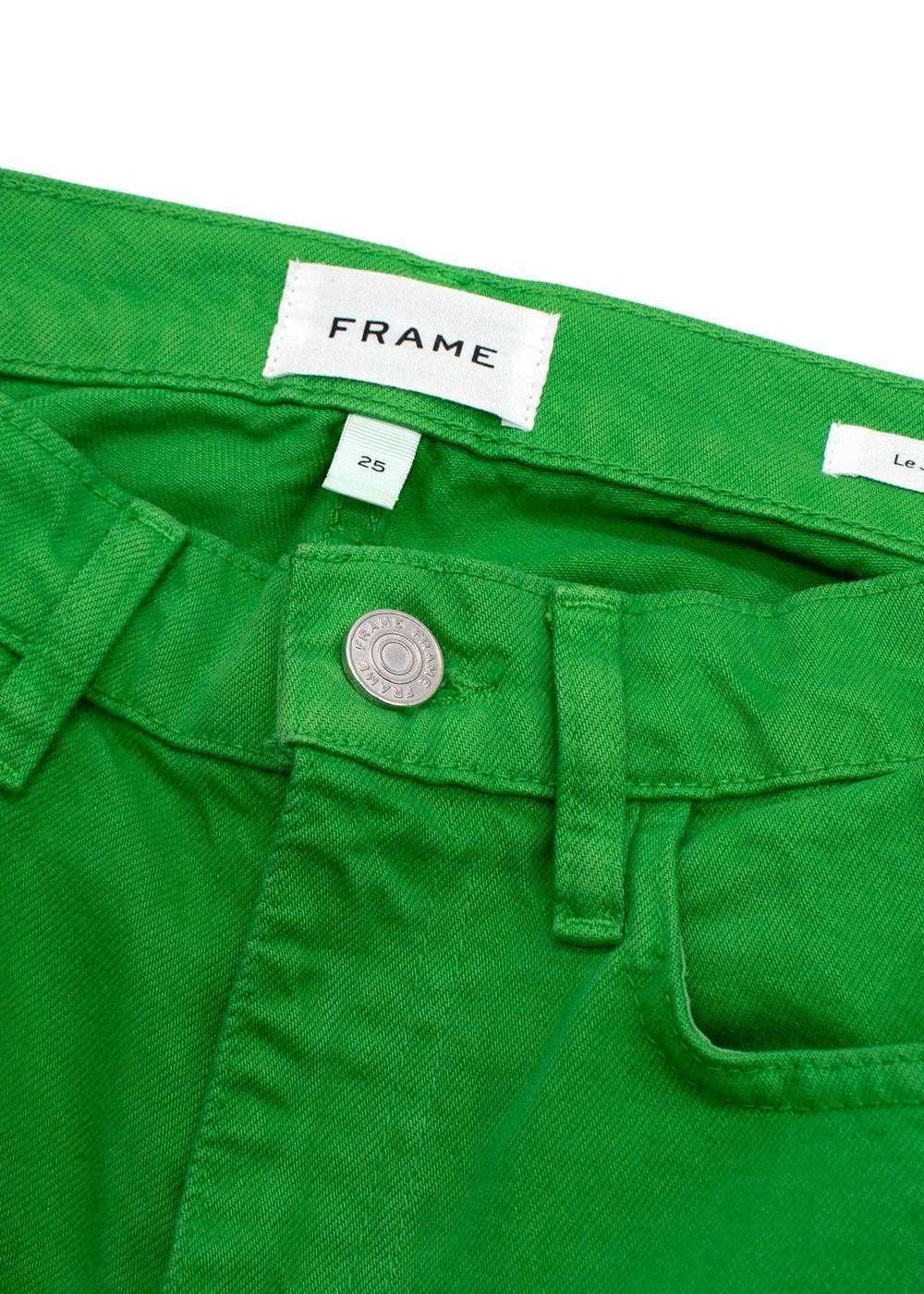 Managed by hewi Frame Green Le Jane Crop Jeans - image 7