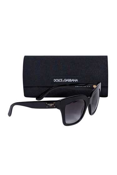 Dolce & Gabbana - Black Large Square Sunglasses