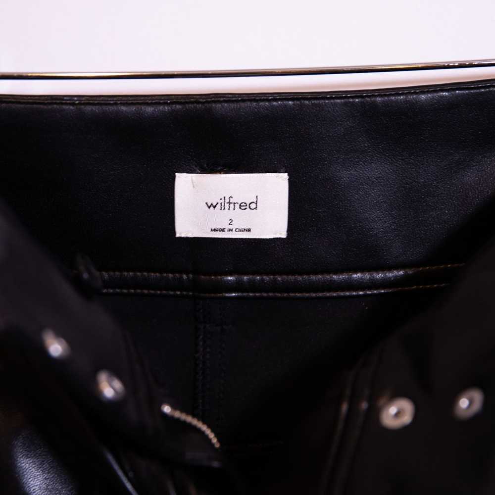 Aritzia Wilfred Aritzia Faux Vegan Leather High W… - image 2