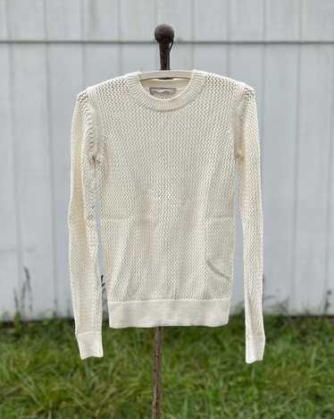 Everlane The Mesh Soft Cotton Crew Sweater (XS) |…