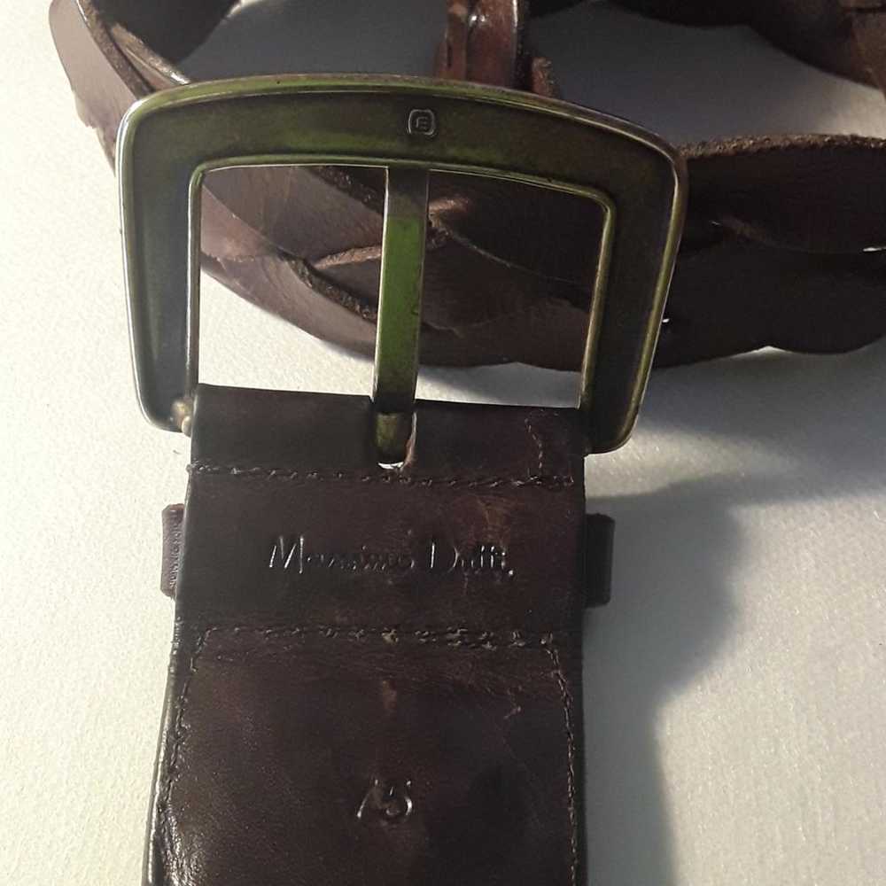 Massimo Dutti Leather belt - image 2