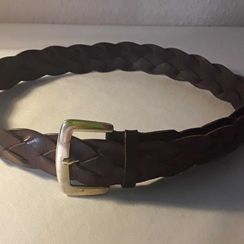 Massimo Dutti Leather belt - image 3