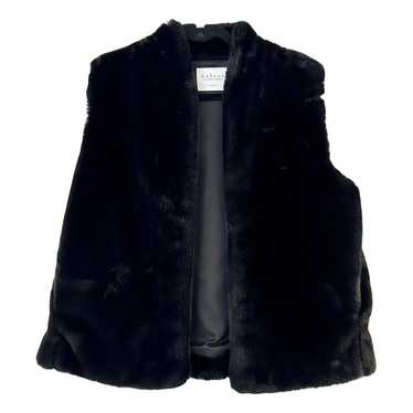 Velvet Faux fur vest