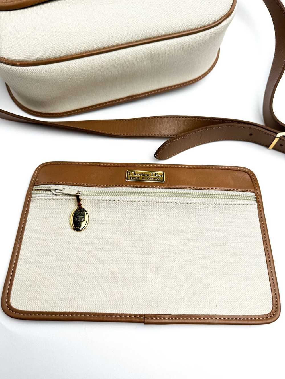 Dior Christian Dior Vintage crossbody beige - image 5