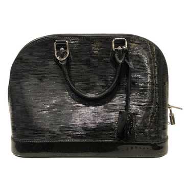 LOUIS VUITTON/Bag/Leather/BLK/ alma patent leather