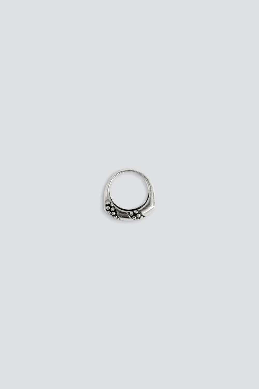 Dotted Band Ring - Sterling Silver - image 3