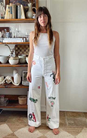 Artist Cotton Sailor Trouser