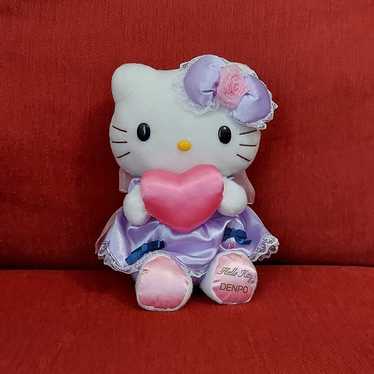 Vintage Japan Sanrio Hello Kitty Plush Mascot Orig