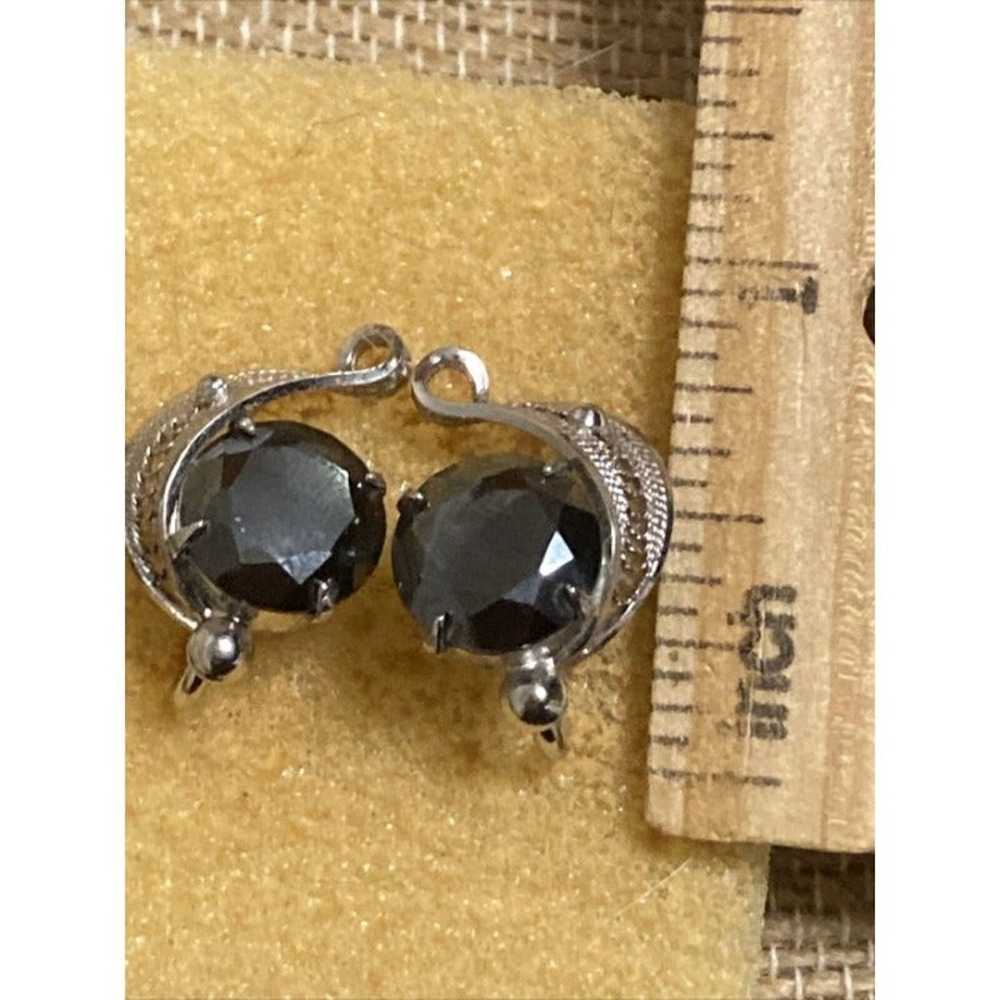 vintage black Alaskan hematite filigree - image 6