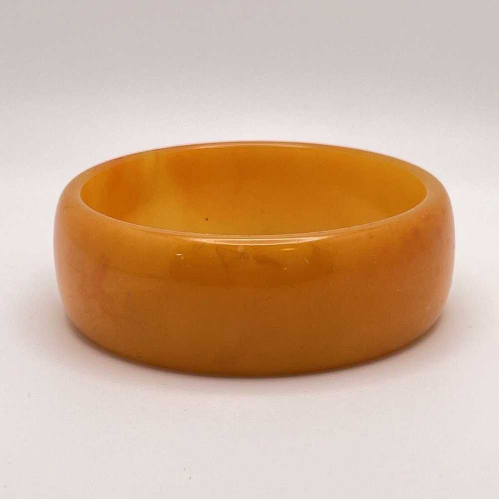 Vintage Bakelite Bangle Bracelet 1” - image 1