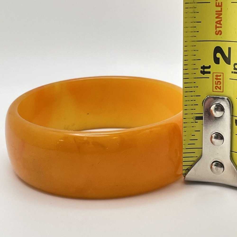 Vintage Bakelite Bangle Bracelet 1” - image 2