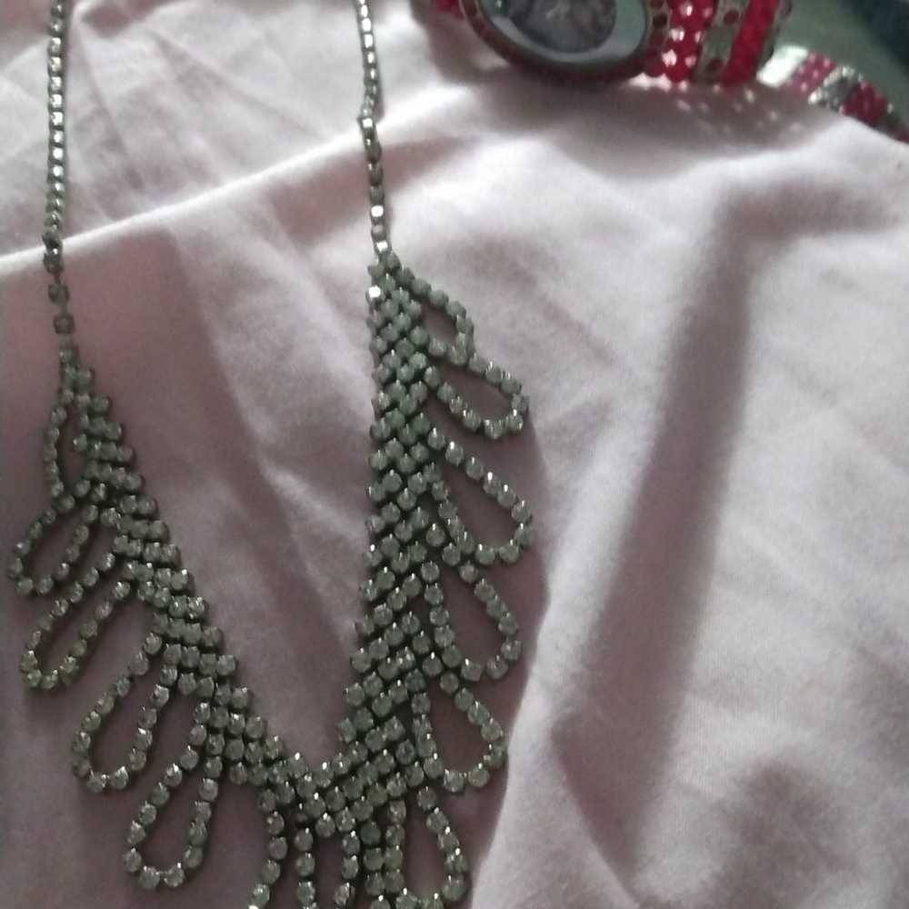 Miscellaneous jewelry and vintage necklace - image 1