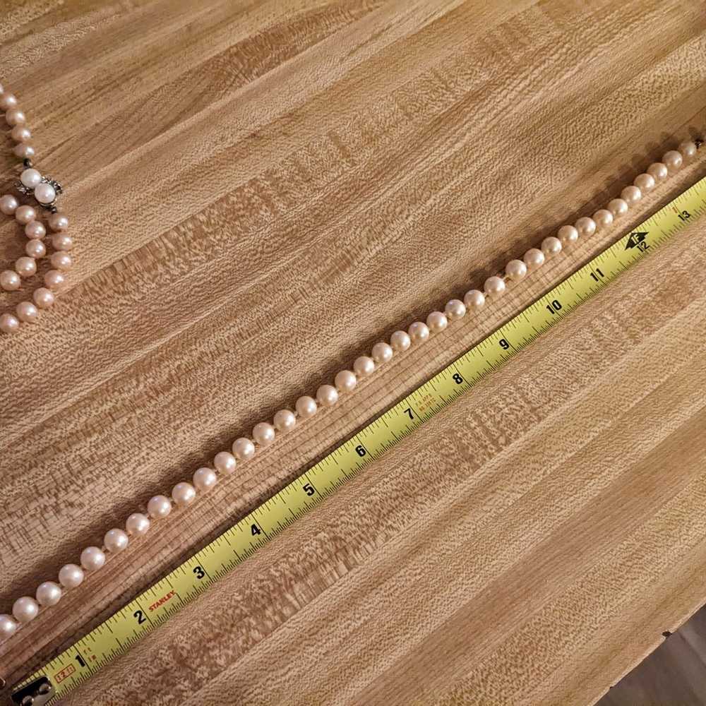 3 pearl necklace/choker - image 7