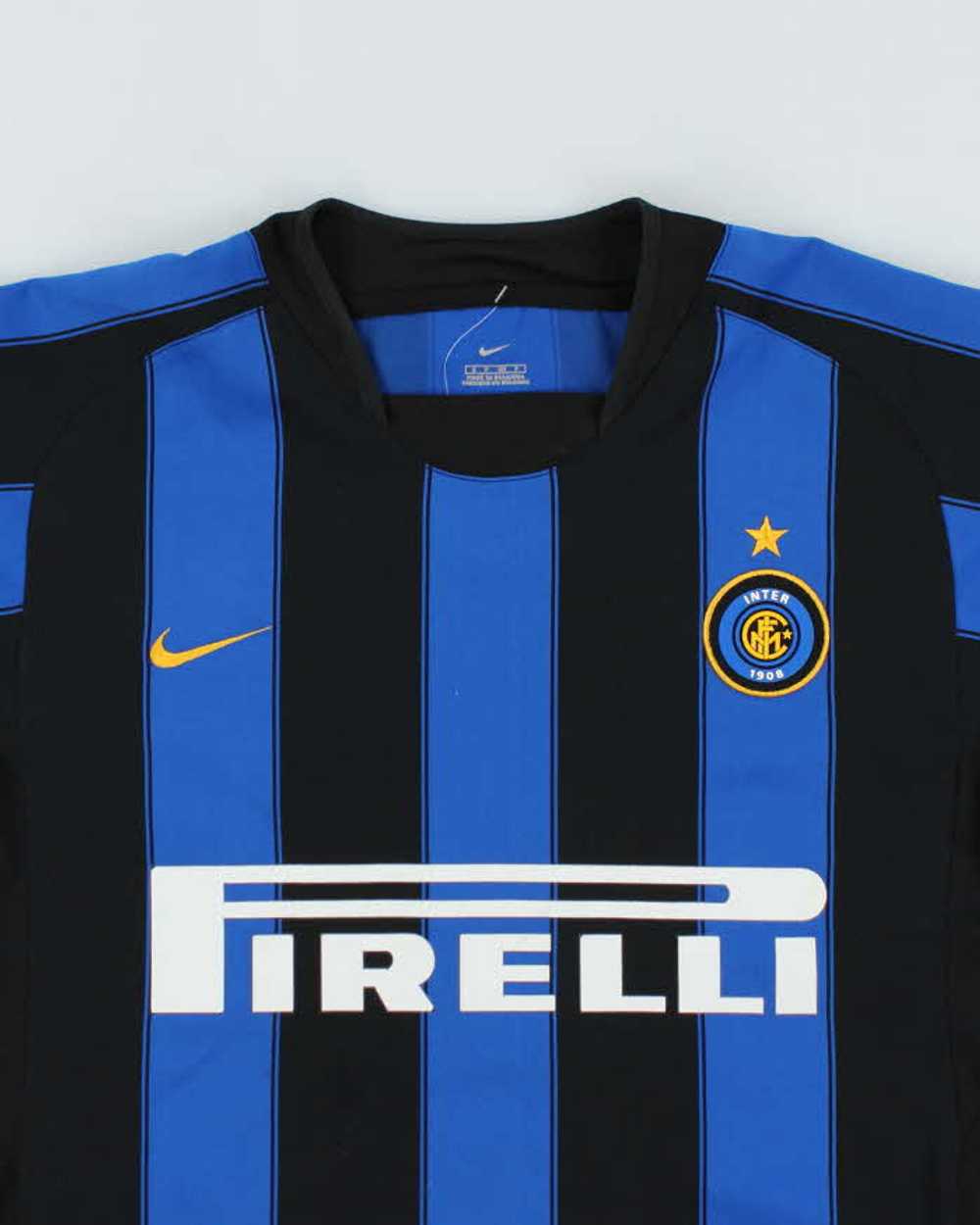 Vintage Inter Milan 2003/04 Home Football Shirt -… - image 3