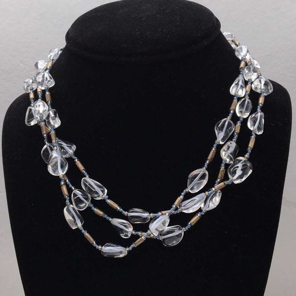 Vintage Crystal Quartz necklace - image 1