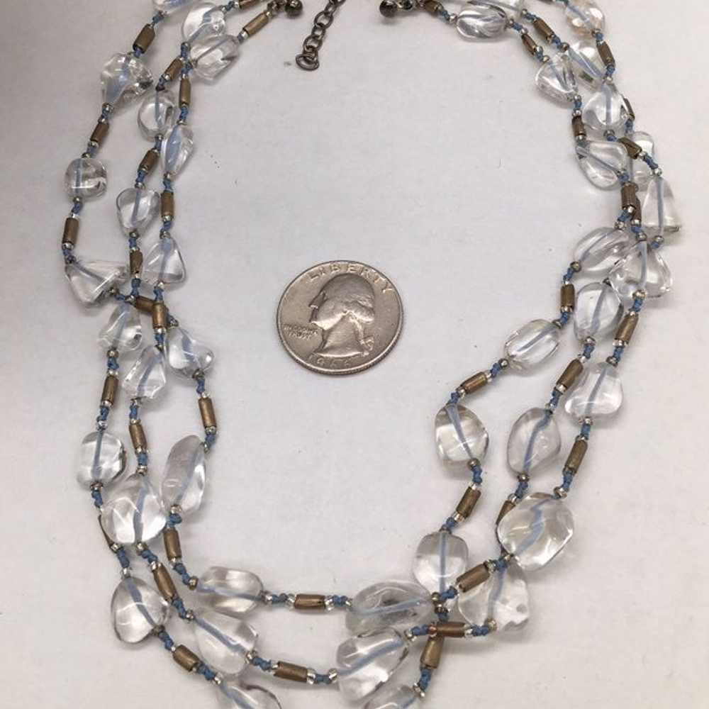 Vintage Crystal Quartz necklace - image 3