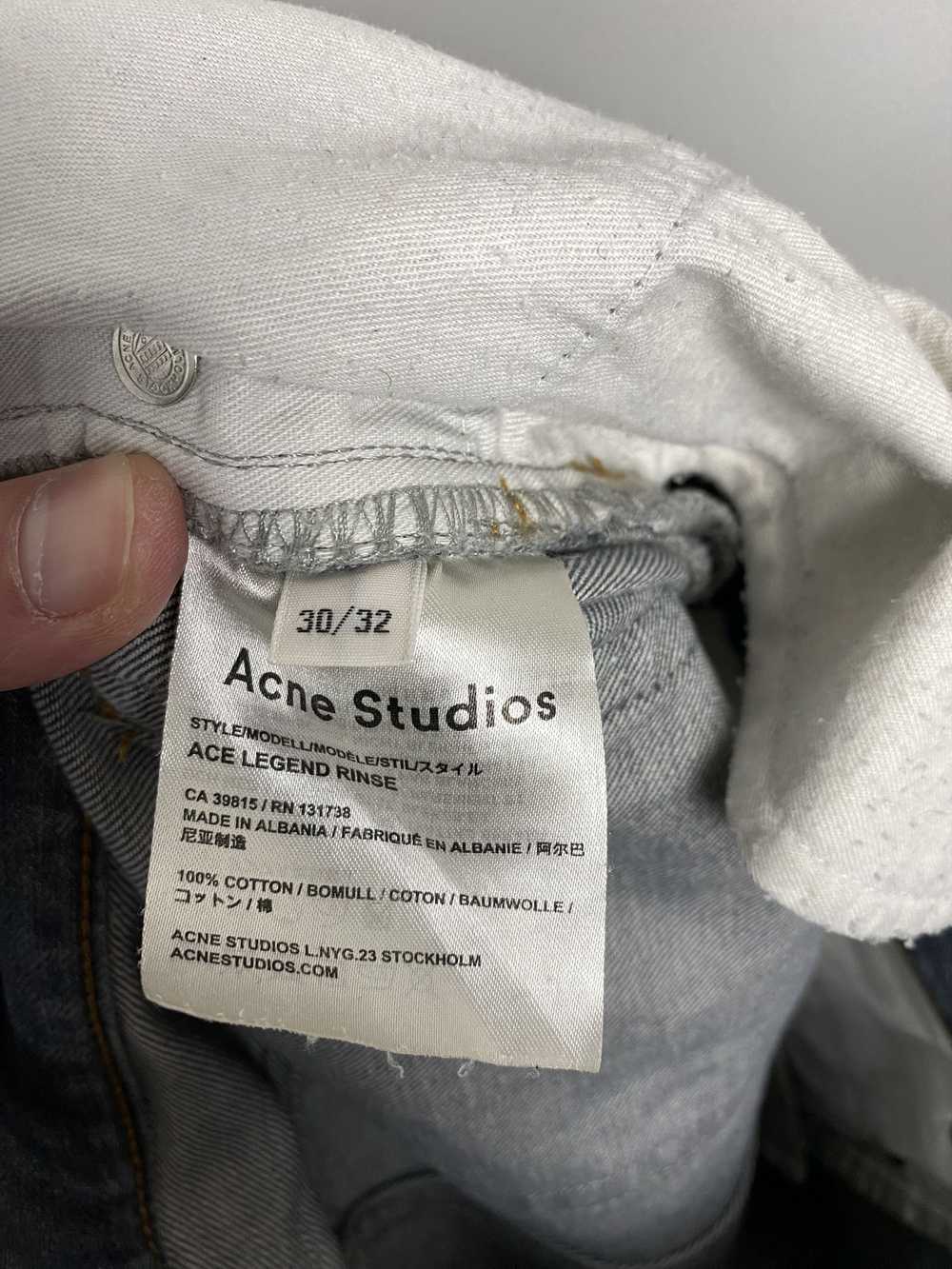 Acne Studios Acne Studios Ace Legend Rinse Jeans … - image 10