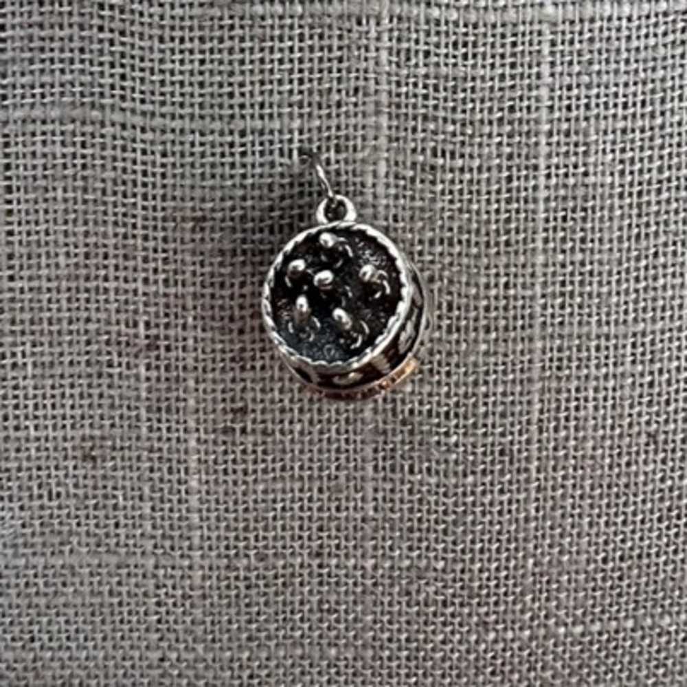 Vintage Sterling Silver Birthday Cake Charm SP-32… - image 4