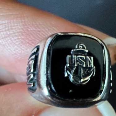 vintage USN usnavy silver 925 ring リング Vintage 925 Sterling Silver USN United States Navy Ring US