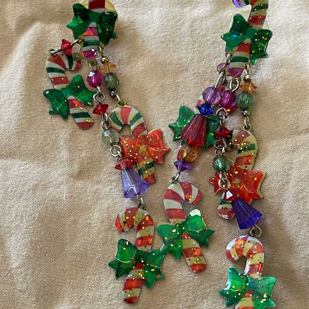 Christmas jewlery Lot vintage - image 11