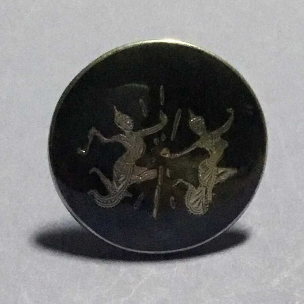 Siam sterling silver dancers adjustable ring - image 9