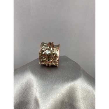 14K Gold Stretch Top Ringn - Size 8.75 outlets - 3.54g