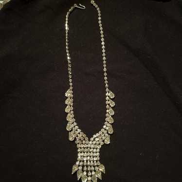 vintage Austrian crystal necklace - image 1