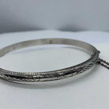 Vtg Sterling Silver Designer Bracele