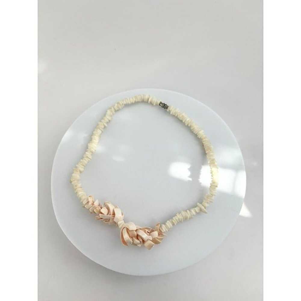 Mermaid Seashell white & Peach Conch Seashell Vin… - image 6