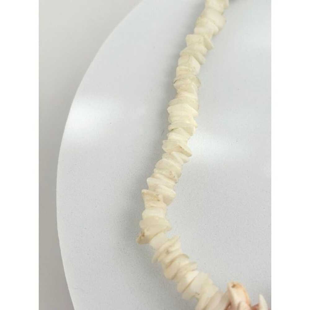 Mermaid Seashell white & Peach Conch Seashell Vin… - image 7