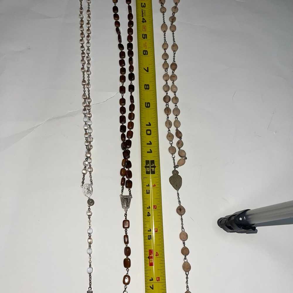 vintage rosary gothic lot - image 5