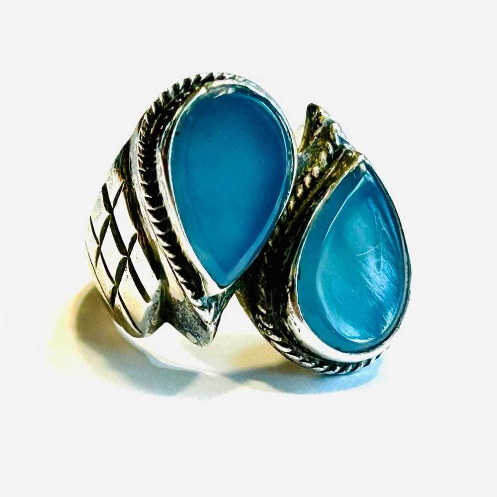 Vintage Native Handcrafted Sterling Silver Natura… - image 1