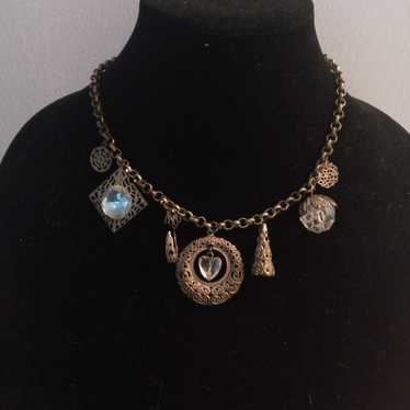 Vintage charms necklace - image 1