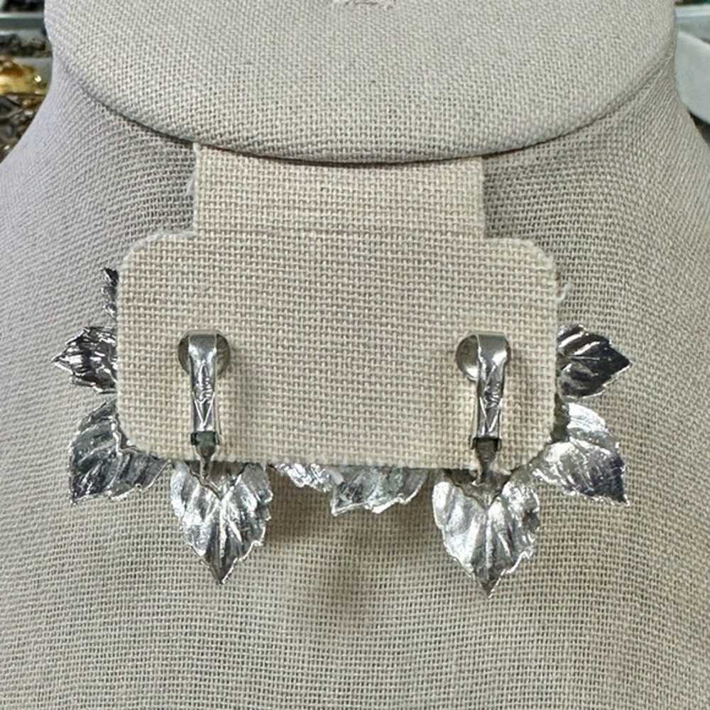 Vintage Signed SAC For Sarah Coventry Silver-Tone… - image 3