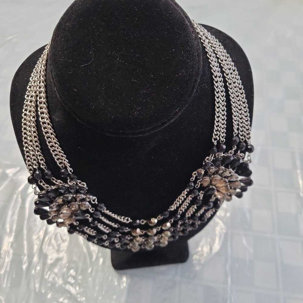 Beautiful Vintage Multistrand Robert Rose Necklace - image 1