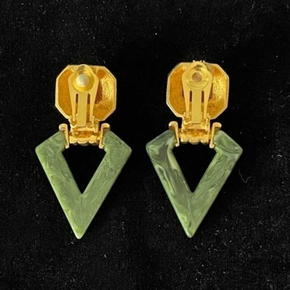 Unmarked Patrice  80's style earring - image 2