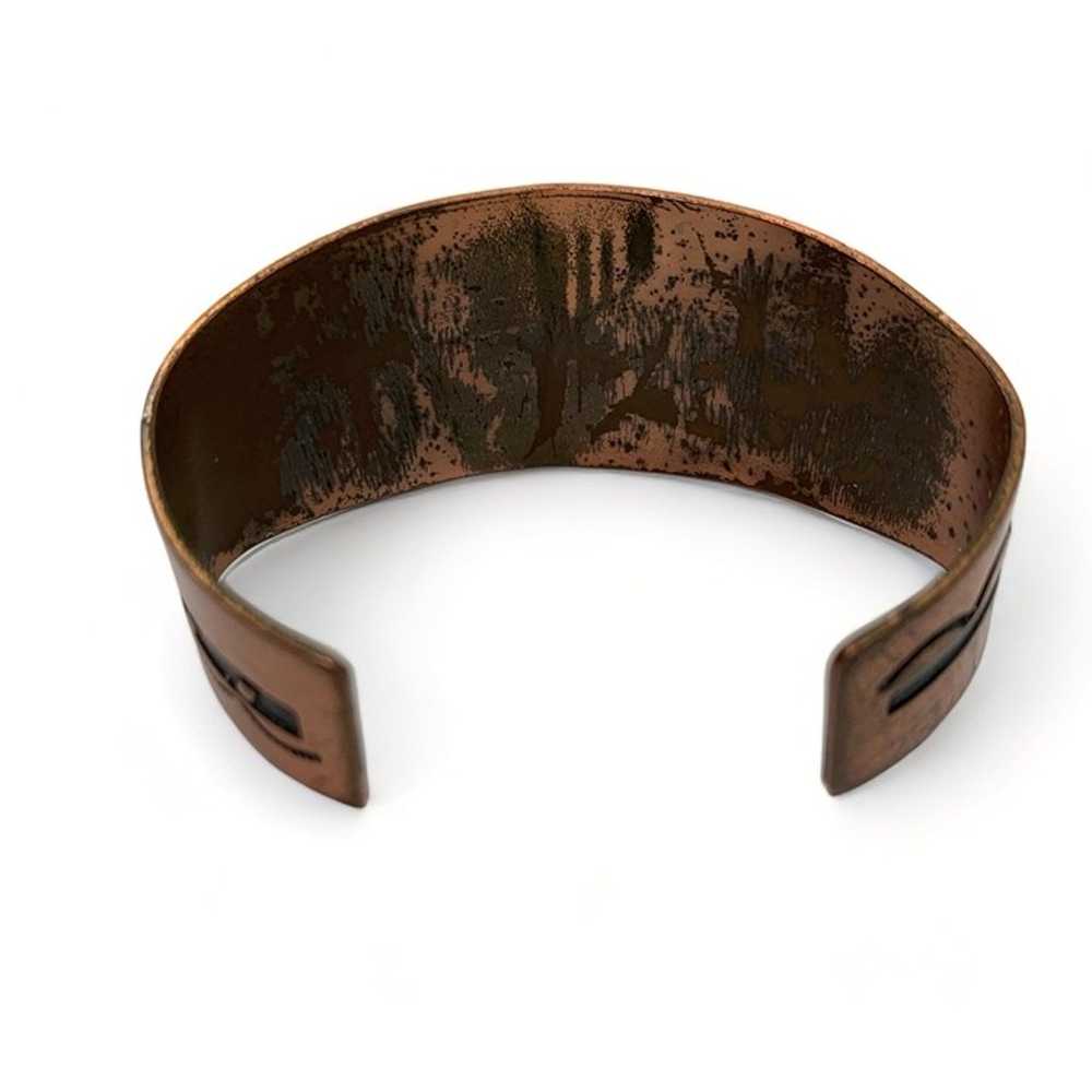 Wheeler Manufacturing Company Vintage Copper Cuff… - image 3