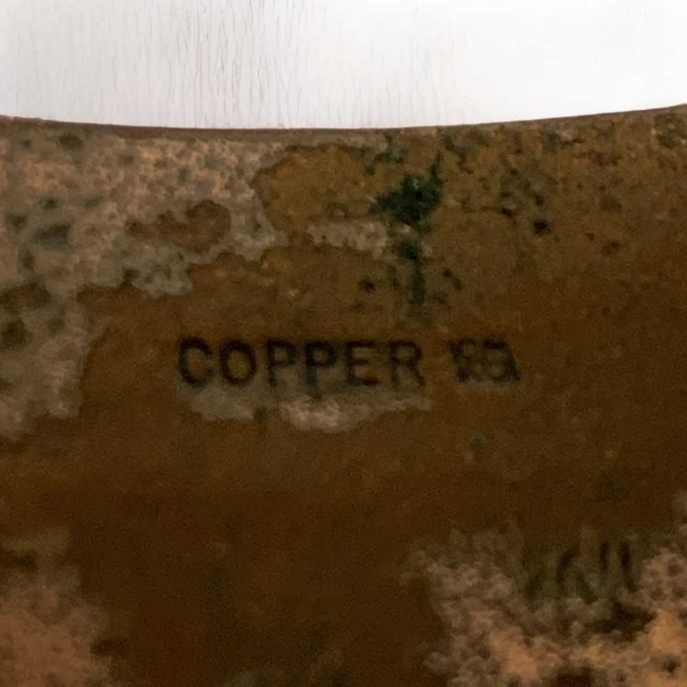 Wheeler Manufacturing Company Vintage Copper Cuff… - image 4