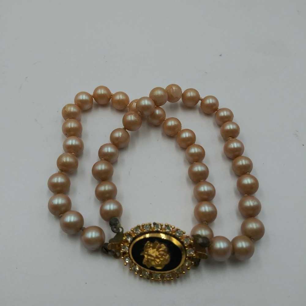 Double strand Rose Bracelet Celebrity NY - image 8