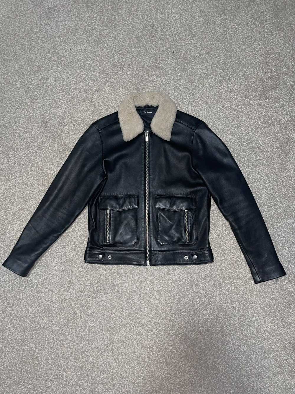 The Kooples The Kooples Leather Jacket with Remov… - image 1