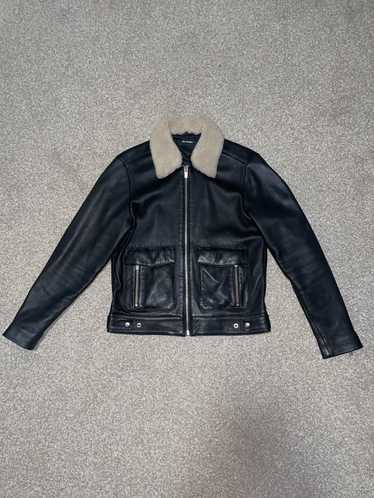 The Kooples The Kooples Leather Jacket with Remov… - image 1