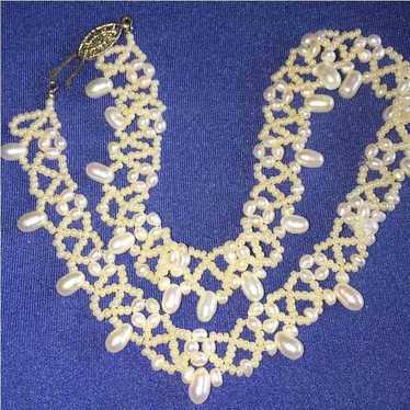 Vintage Pearls Choker - image 1