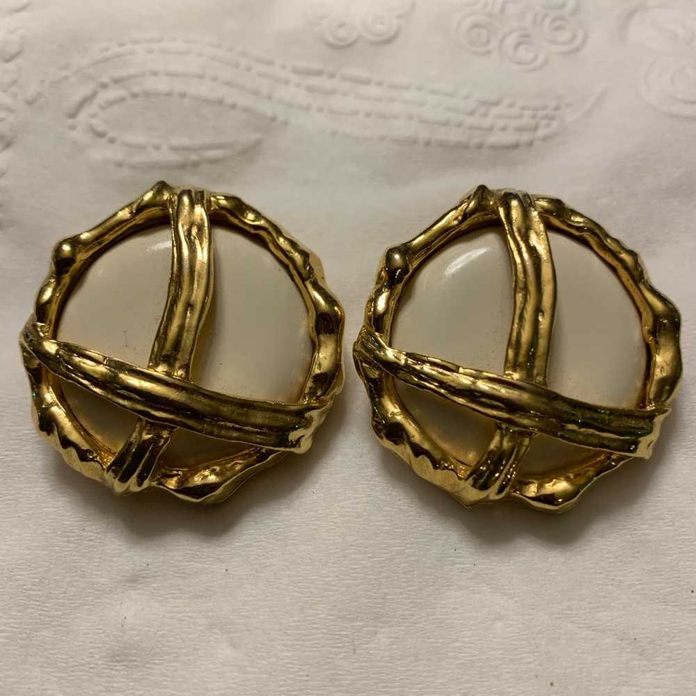 Les Bernard Vintage Earrings - image 1