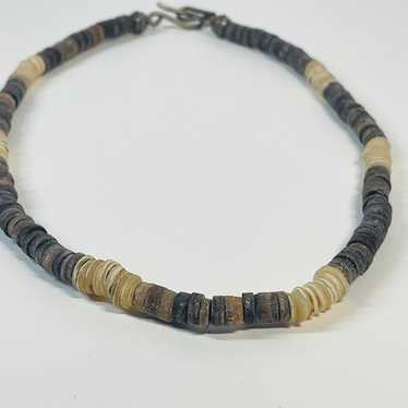 Vintage Native American Shell and Natural Stone N… - image 1