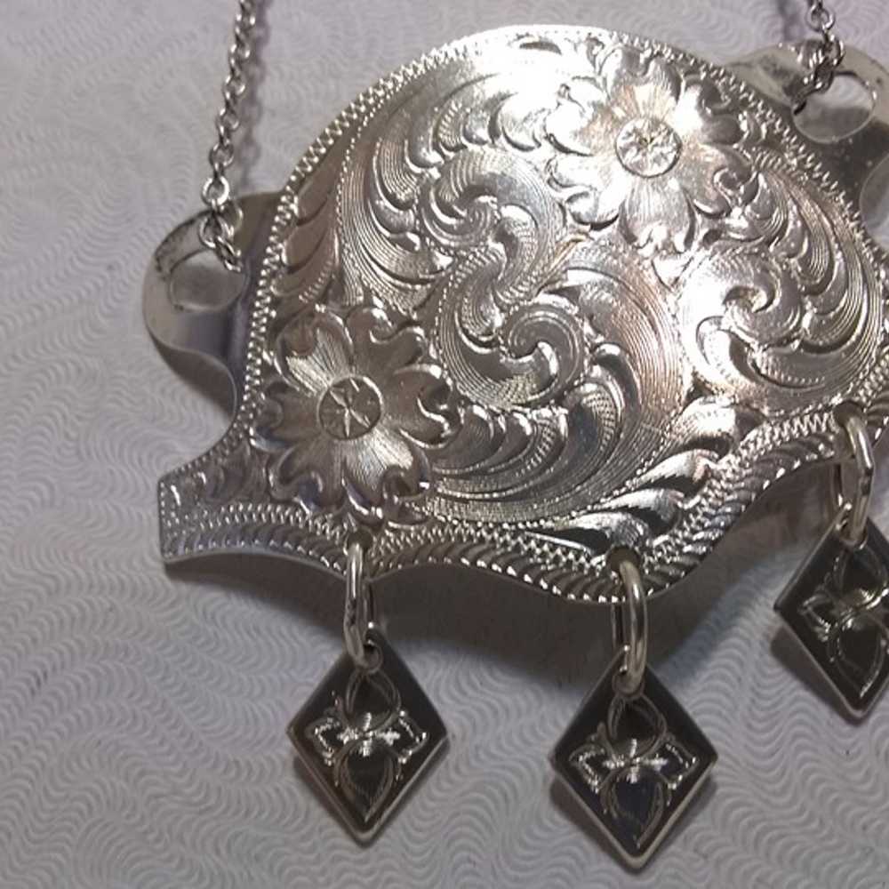 Montana Silversmiths Silver Flower Filigree Dangl… - image 2